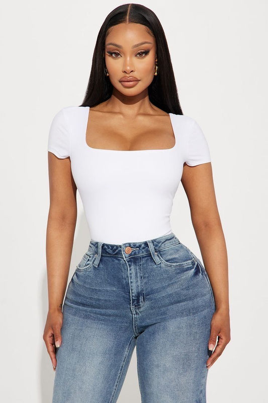 Body Moldeador Manga Corta-Doble Compresion